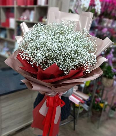Букет цветов из: Гипсофила в Исаково