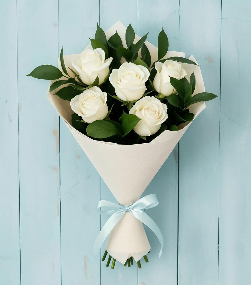 Букет цветов из: Розы в Исаково