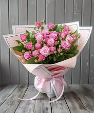 Букет Розовый кустик в Исаково