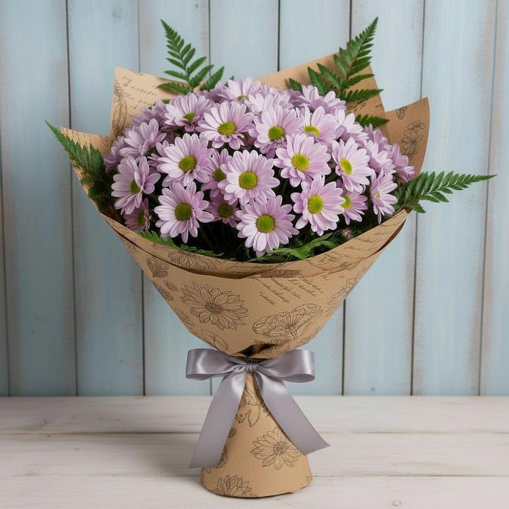 Букет цветов из: Хризантемы в Исаково