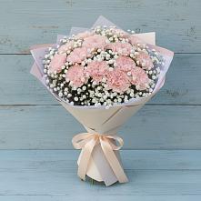 Букет цветов из:  Гвоздики в Исаково