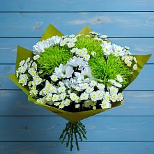 Букет цветов из:  Хризантемы #REPLACE_PRED# Исаково