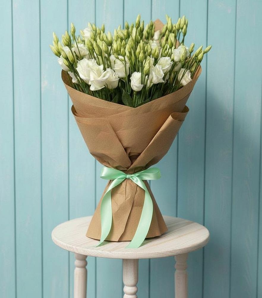 Букет цветов из: Лизиантусы в Исаково