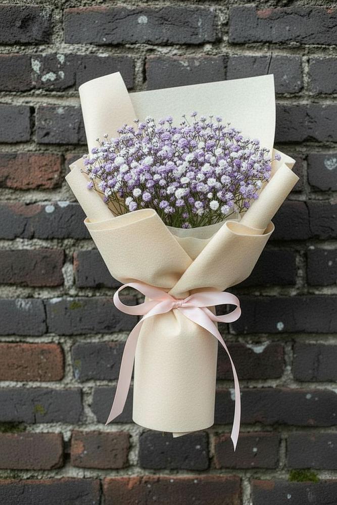 Букет цветов из: Гипсофила в Исаково