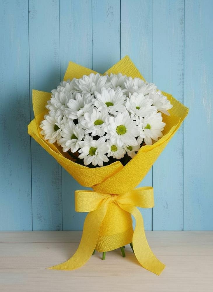 Букет цветов из: Хризантемы в Исаково