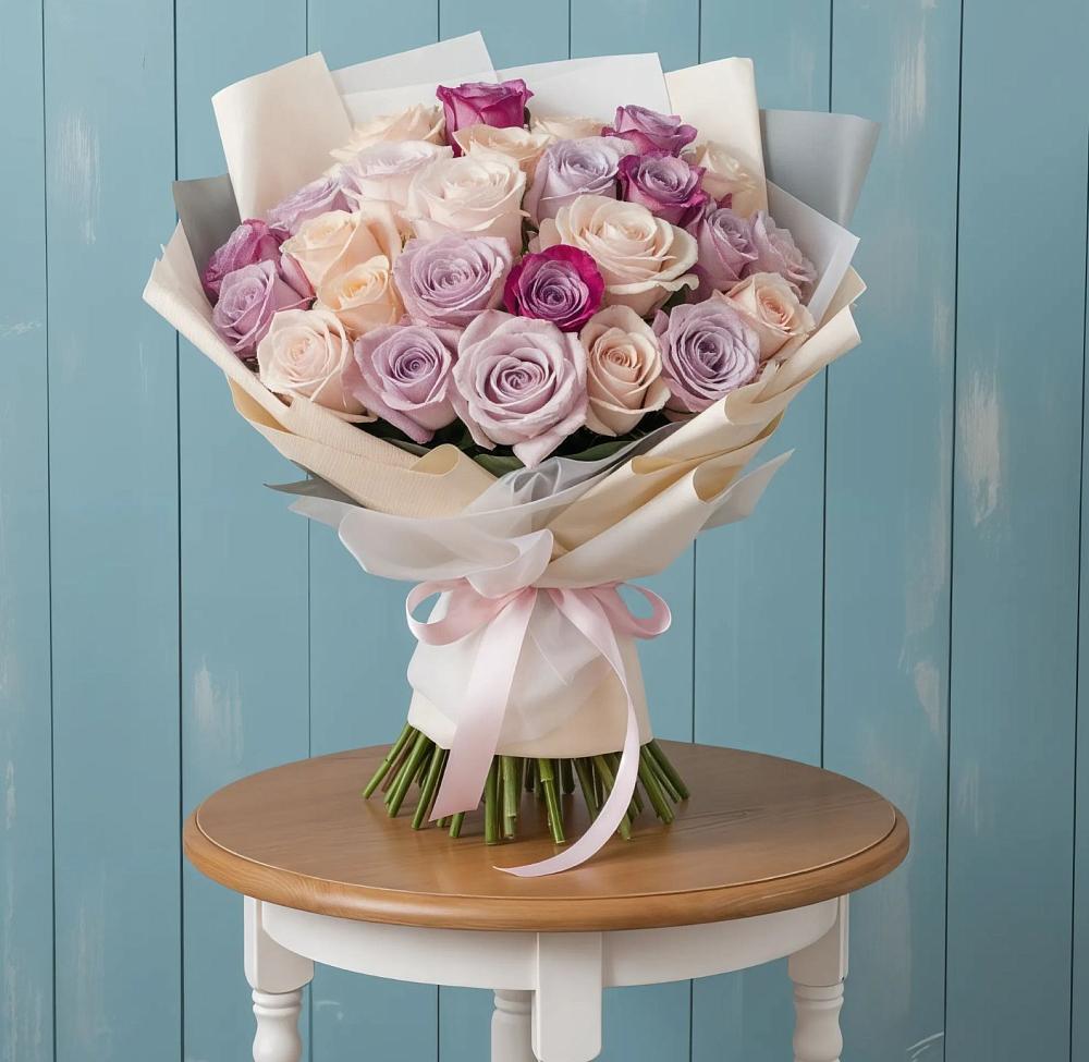 Букет цветов из: Розы в Исаково