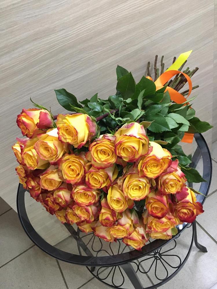 Букет Желтые розы в Исаково