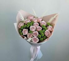 Букет цветов из:  Розы и Хризантемы #REPLACE_PRED# Исаково