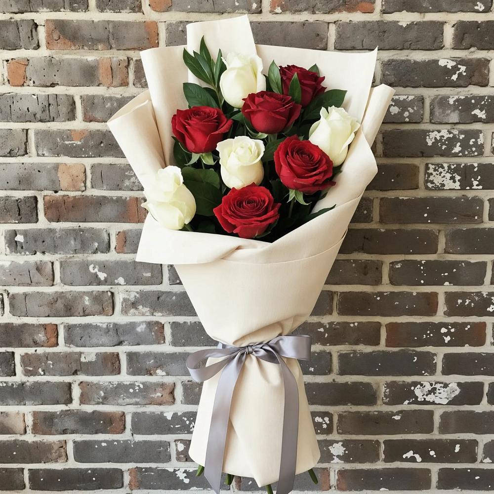 Букет цветов из: Розы в Исаково