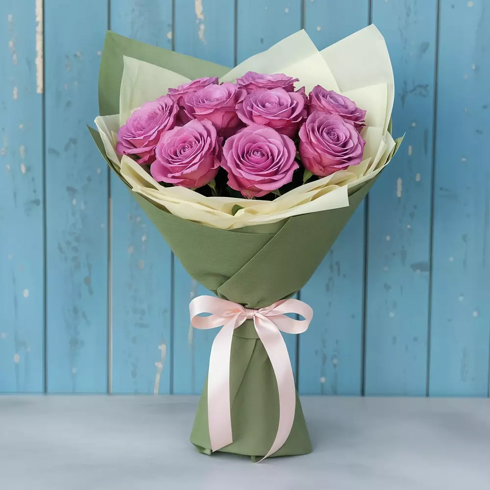 Букет Розы Фёрст Леди в Исаково