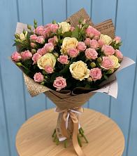 Букет цветов из:  Розы в Исаково