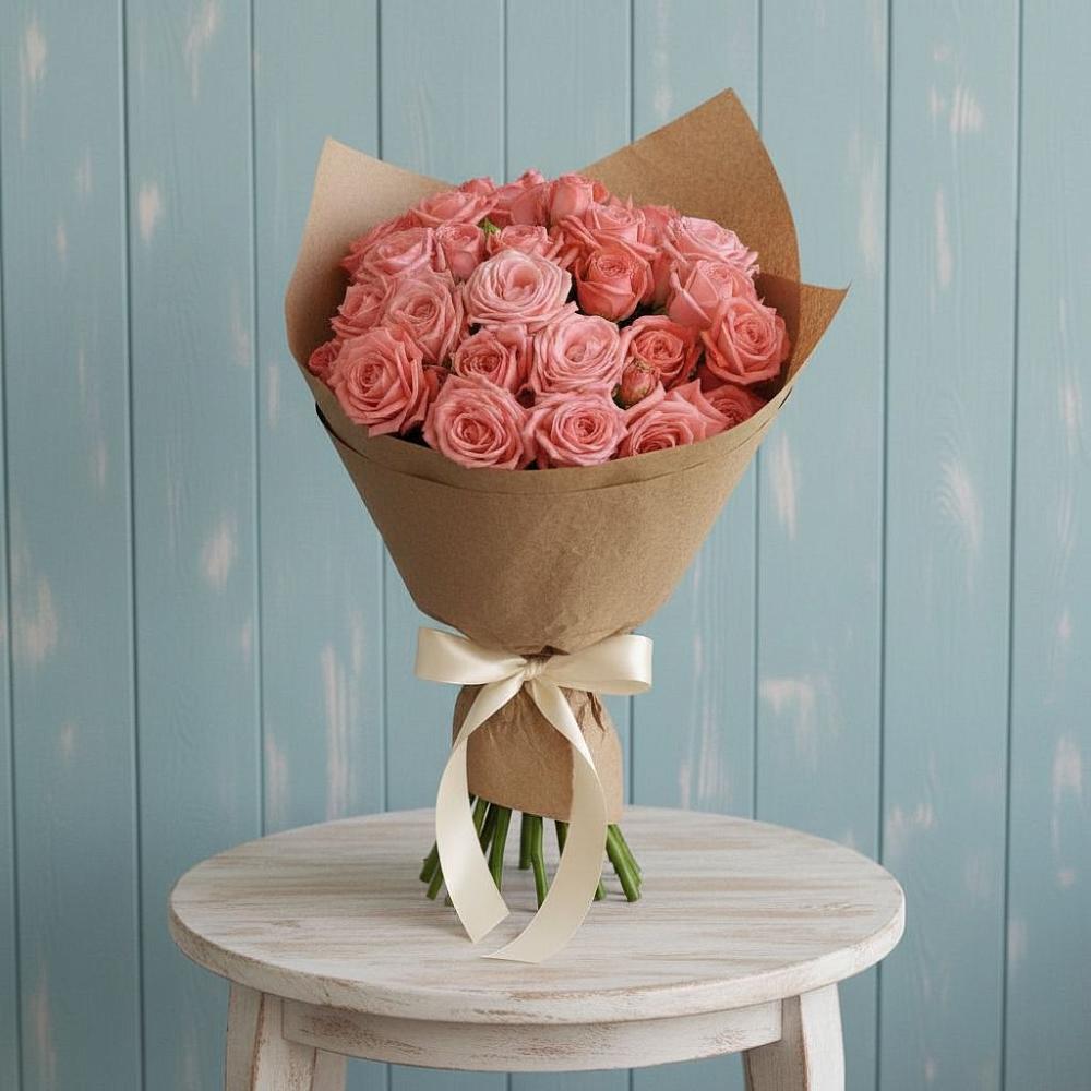 Букет цветов из: Розы в Исаково