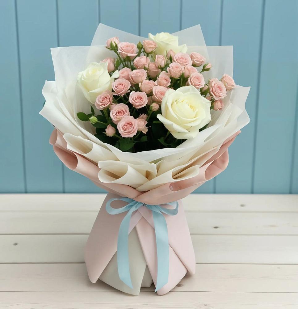 Букет цветов из: Розы в Исаково