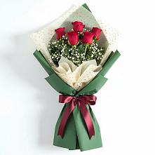 Букет цветов из:  Розы в Исаково