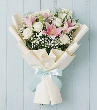 Букет цветов из:  Лилии в Исаково