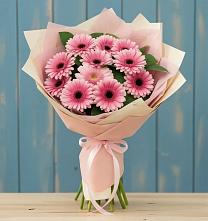 Букет цветов из:  Герберы в Исаково
